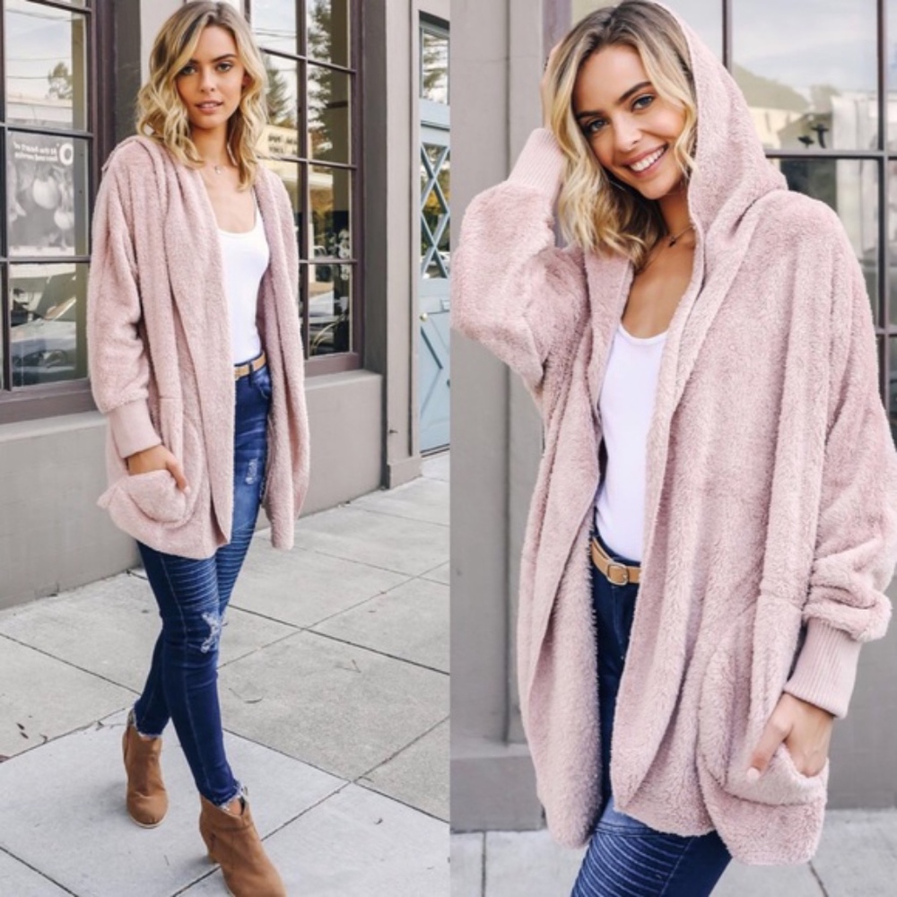 AUTUMN WONDERS Softest Hoodie - MAUVE - Picture 1 of 2